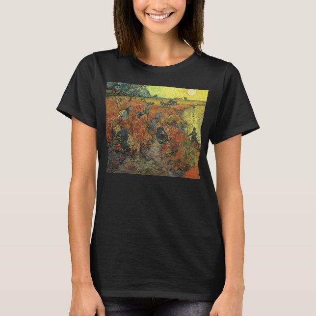 Vincent van Gogh - Red Vineyard Tee (Framsida)