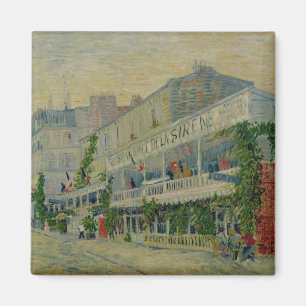 Vincent Van Gogh Restaurang de la Sirene Magnet