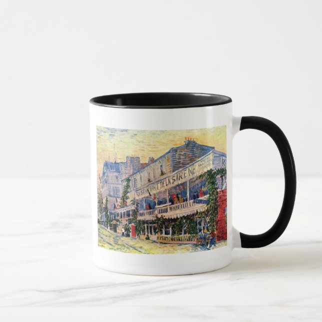 Vincent Van Gogh - Restaurang De La Sirene Mugg (Höger)