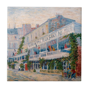 Vincent van Gogh - Restaurant de la Sirene Kakelplatta