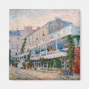 Vincent van Gogh - Restaurant de la Sirene Magnet