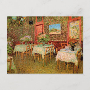 Vincent van Gogh Restaurant Soft Open Call Vykort