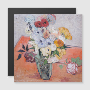 Vincent van Gogh - Ro & Anemones Magnetic Card