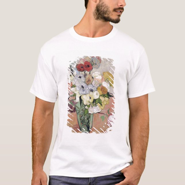 Vincent Van Gogh | ro och anemoner, 1890 T Shirt (Framsida)
