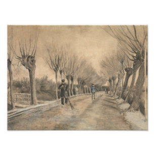 Vincent van Gogh - Road i Etten Fototryck