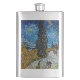 Vincent van Gogh - Road with Cypress and Star Fickplunta