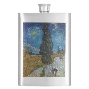 Vincent van Gogh - Road with Cypress and Star Fickplunta
