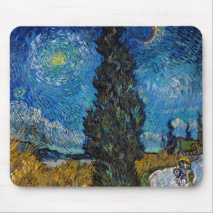 Vincent van Gogh - Road with Cypress and Star Musmatta