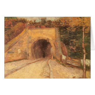 Vincent van Gogh - Roadway Underpass, Viadukten Hälsningskort