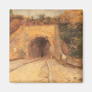Vincent van Gogh - Roadway Underpass, Viadukten Magnet
