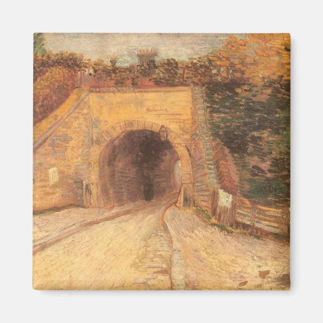 Vincent van Gogh - Roadway Underpass, Viadukten Magnet (Framsidan)