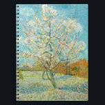 Vincent van Gogh - Rosa Peach Träd i Blommar Anteckningsbok<br><div class="desc">Rosa Peach Träd i Blommar - Vincent van Gogh,  Oil on Canvas,  1888,  Arles</div>