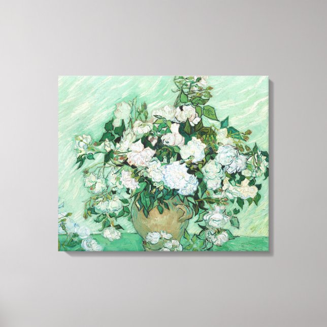 Vincent van Gogh - Rosor Canvastryck (Framsida)