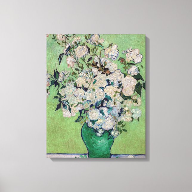 Vincent van Gogh - Rosor Canvastryck (Framsida)