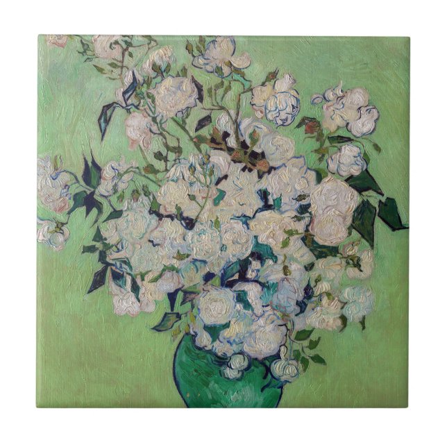 Vincent van Gogh - Rosor Kakelplatta (Framsidan)