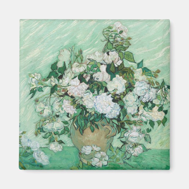 Vincent van Gogh - Rosor Magnet (Framsidan)