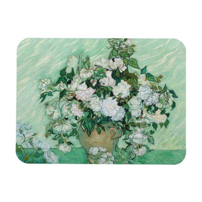 Vincent van Gogh - Rosor Magnet (Horisontell)