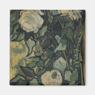 Vincent van Gogh - Rosor och skalbagge Magnet