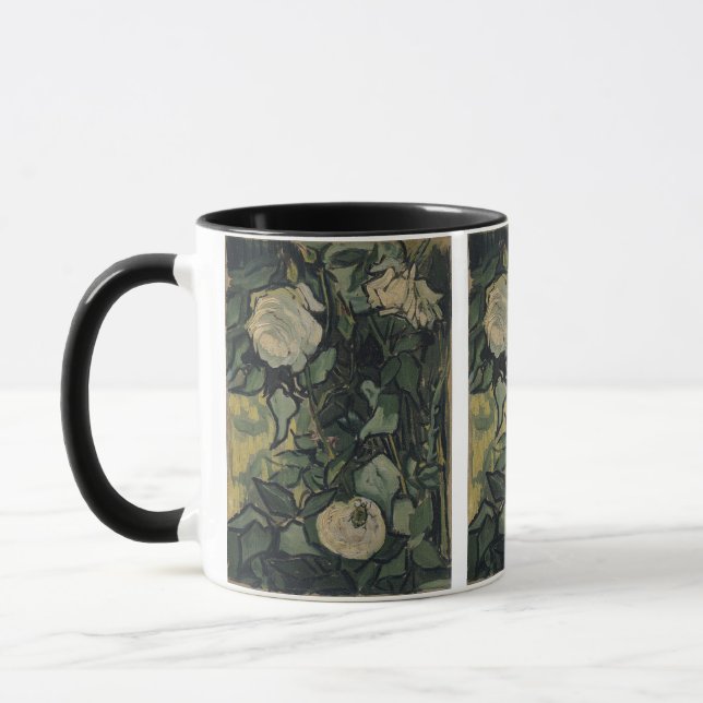Vincent van Gogh - Rosor och skalbagge Mugg (Vänster)