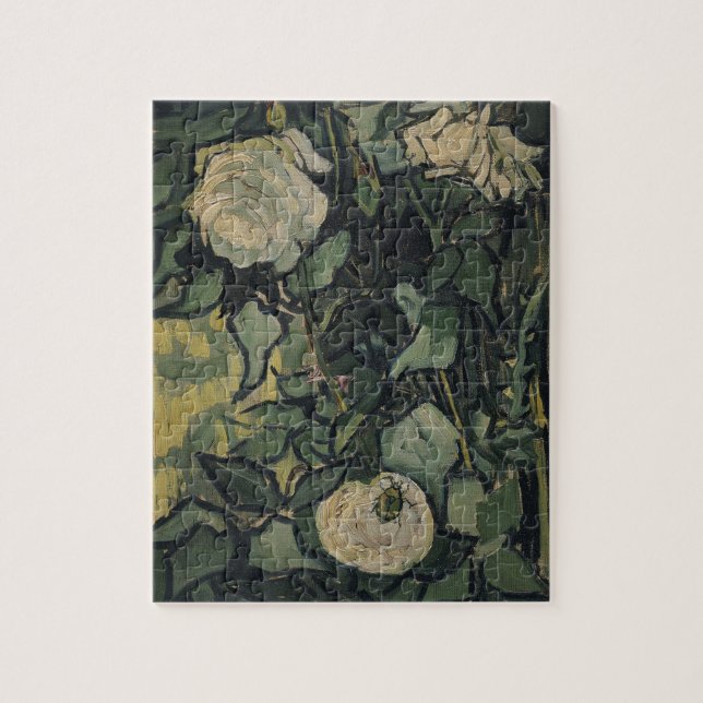 Vincent van Gogh - Rosor och skalbagge Pussel (Vertikal)