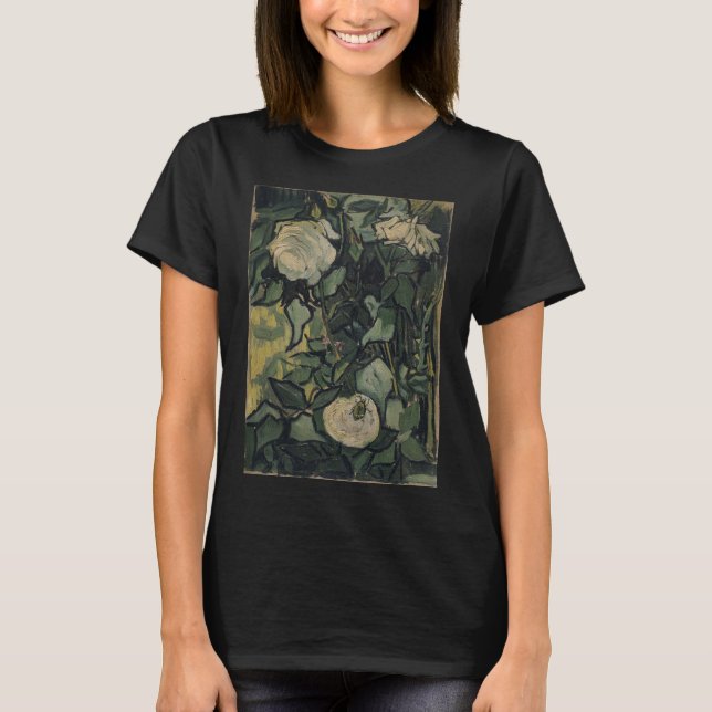 Vincent van Gogh - Rosor och skalbagge T Shirt (Framsida)