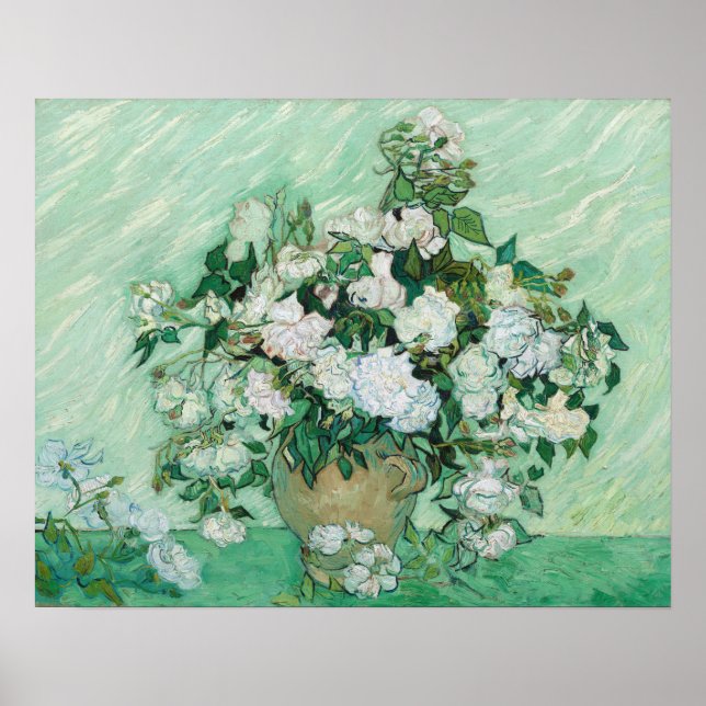 Vincent van Gogh - Rosor Poster (Framsidan)