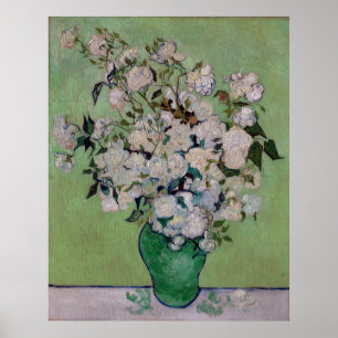 Vincent van Gogh Rosor Poster