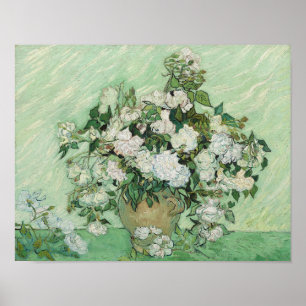 Vincent van Gogh - Rosor Poster