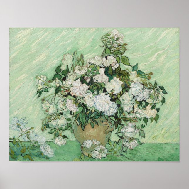 Vincent van Gogh - Rosor  Poster (Framsidan)