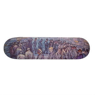 Vincent Van Gogh - runda av fång Skateboard Bräda 20,5 Cm