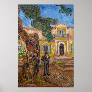 Vincent Van Gogh - Saint-Paul Asyl i Saint-Remy Poster