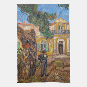 Vincent Van Gogh - Saint-Paul Asylum i Saint-Remy Kökshandduk