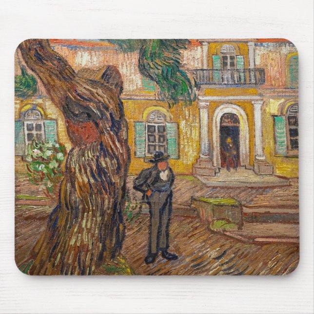 Vincent Van Gogh - Saint-Paul Asylum i Saint-Remy Musmatta (Framsidan)