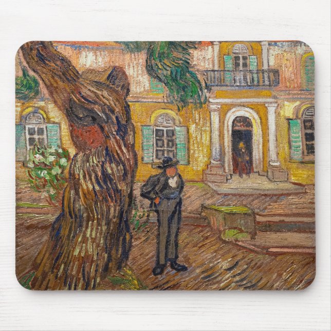 Vincent Van Gogh - Saint-Paul Asylum i Saint-Remy Musmatta (Framsidan)
