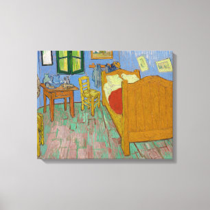 Vincent Van Gogh Sängkammarskildring Canvastryck