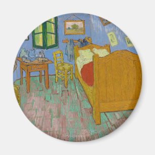 Vincent Van Gogh Sängkammarskildring Magnet