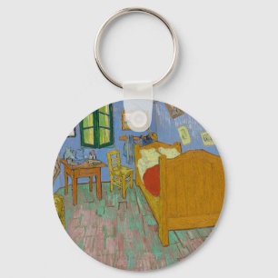 Vincent Van Gogh Sängkammarskildring Nyckelring