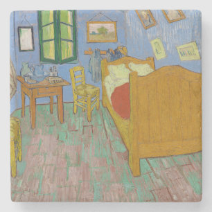 Vincent Van Gogh Sängkammarskildring Stenunderlägg
