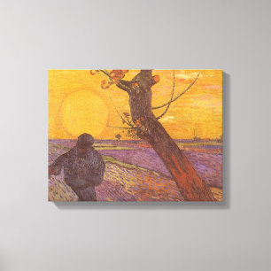 Vincent van Gogh - Såningsmannen Canvastryck