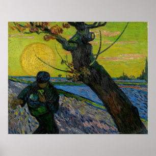 Vincent van Gogh - Såningsmannen Poster