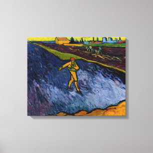 Vincent van Gogh - Såningsmannen: Utsidan av Arles Canvastryck