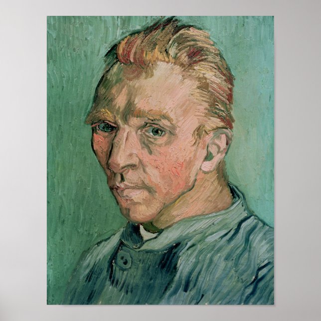 Vincent van Gogh | Self Portrait, 1889 Poster (Framsidan)