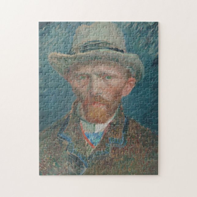 Vincent van Gogh, Self-porträtt 1887 - Fine Art Pussel (Vertikal)
