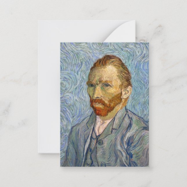 Vincent Van Gogh - Self-Porträtt Anteckningskort (Framsida)