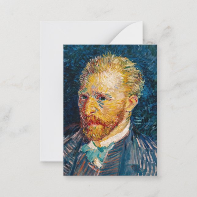 Vincent Van Gogh - Self-Porträtt Anteckningskort (Framsida)