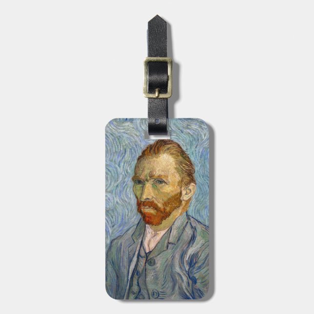 Vincent Van Gogh - Self-Porträtt Bagagebricka (Vertikal Framsida)