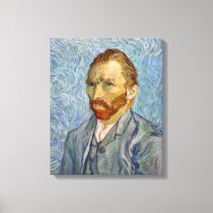 Vincent Van Gogh - Self-Porträtt Canvastryck