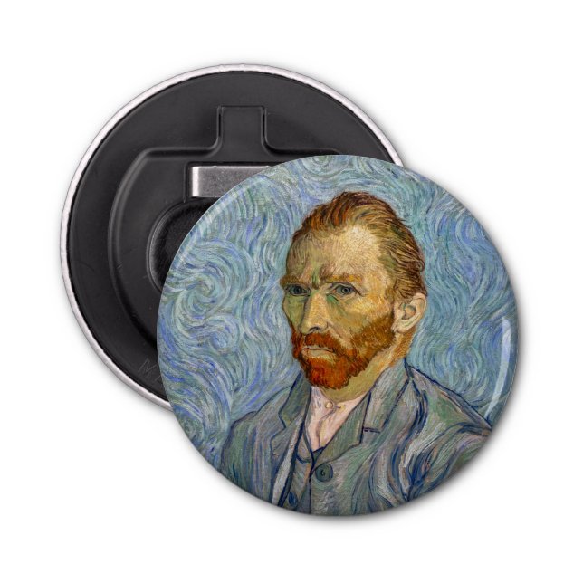 Vincent Van Gogh - Self-Porträtt Flasköppnare (Framsidan)