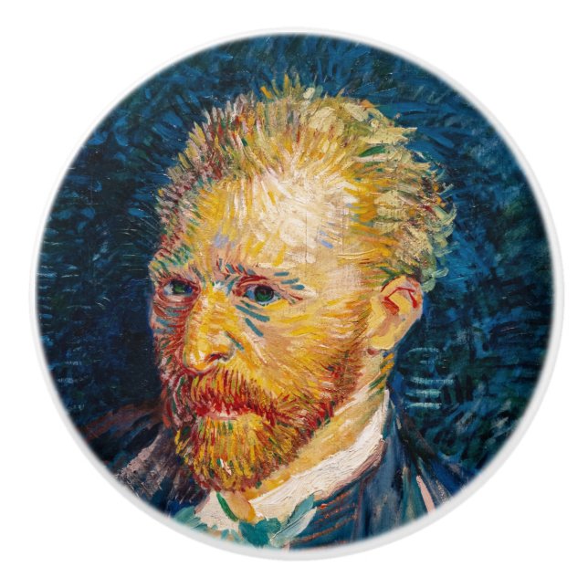 Vincent Van Gogh - Self-Porträtt Knopp (Framsidan)