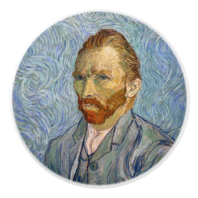 Vincent Van Gogh - Self-Porträtt Knopp (Framsidan)